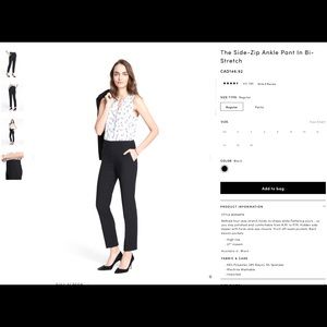 Ann Taylor ankle pant
